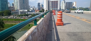 Obras Realizadas no Viaduto Goldfarb
