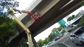 Obras Realizadas no Viaduto Goldfarb