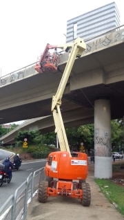 Obras Realizadas no Viaduto Goldfarb