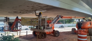 Obras Realizadas no Viaduto Goldfarb