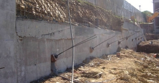 Muro de Arrimo para Grandes Obras